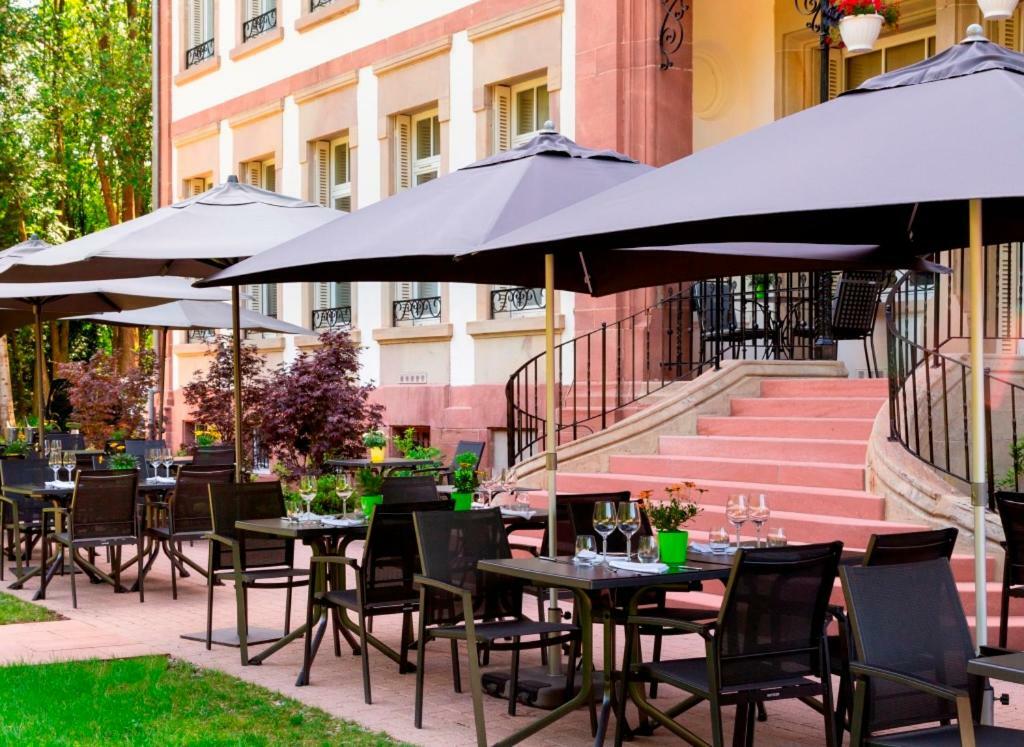 Chateau Hochberg, Hotel & Restaurant Wingen-sur-Moder Buitenkant foto